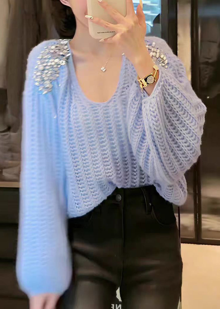 A Vintage Style Sweater with Delicate Timeless Details