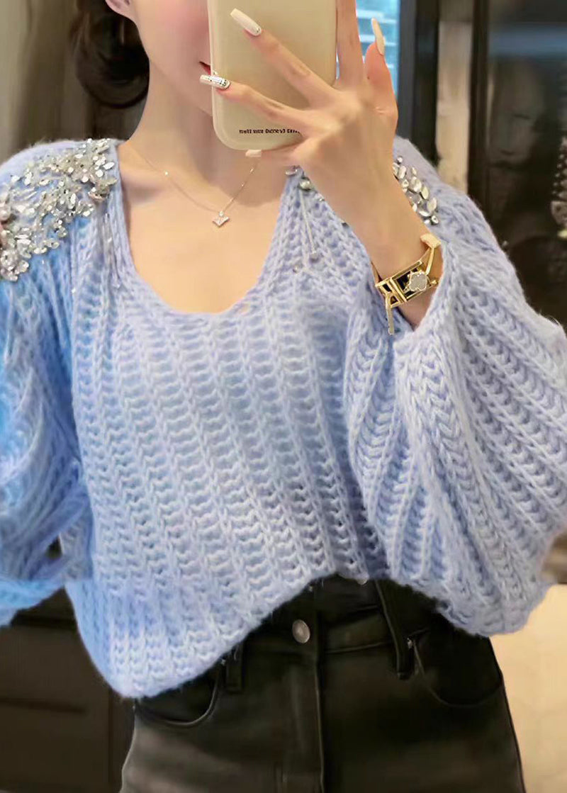 A Vintage Style Sweater with Delicate Timeless Details