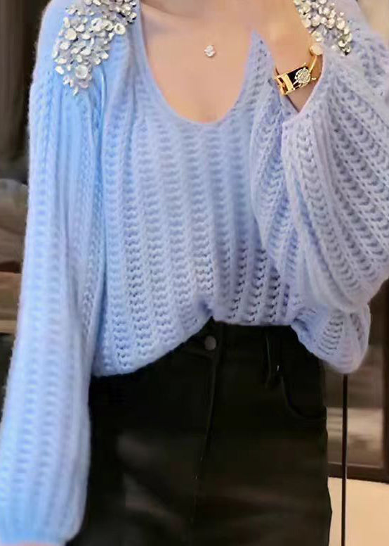 A Vintage Style Sweater with Delicate Timeless Details