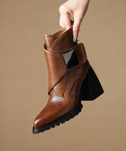 Chic Orthopedic Boots with Unique Design