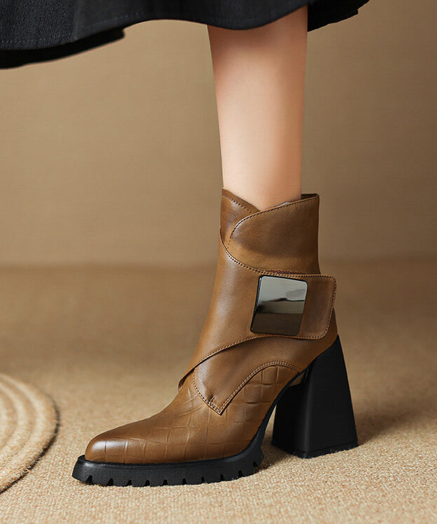 Chic Orthopedic Boots with Unique Design