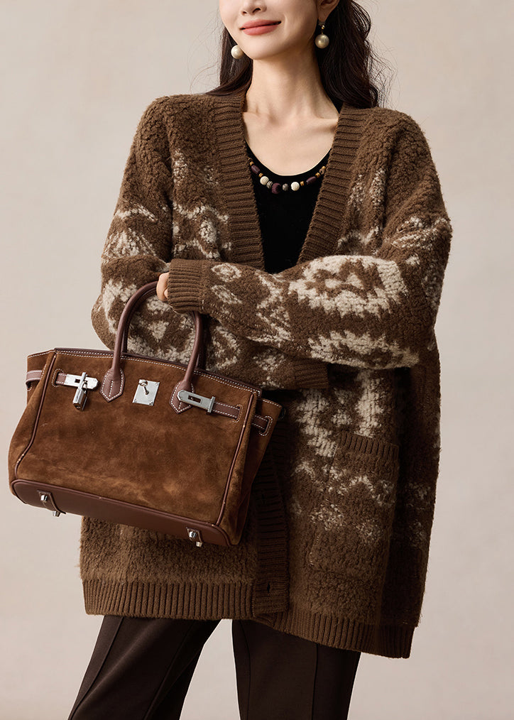 Classic Vintage Cardigan with a Flattering Fit