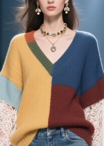 Vintage Inspired Sweater with a Contemporary Edge