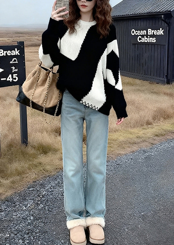 Vintage Inspired Sweater with a Contemporary Edge