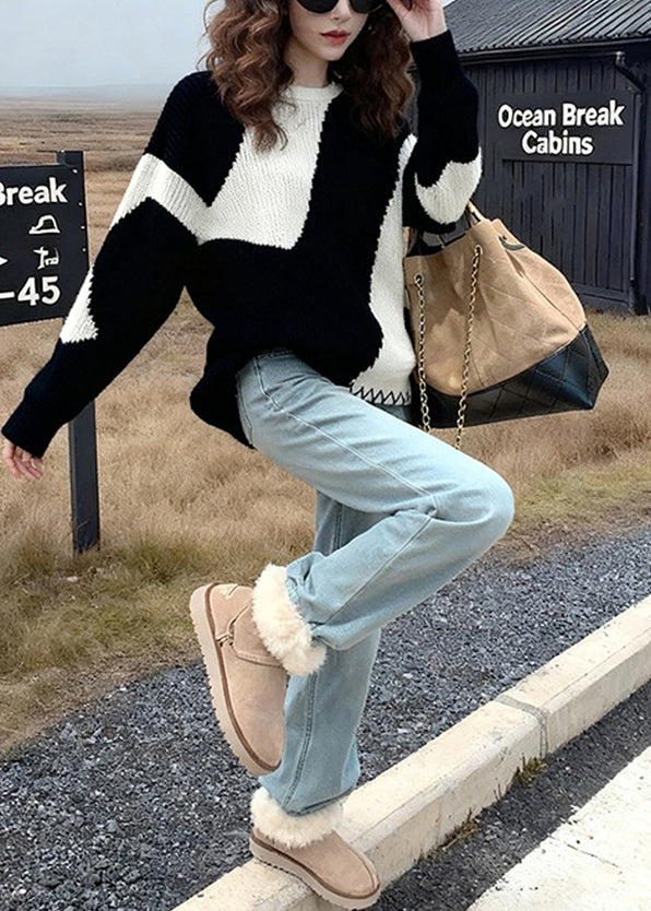 Vintage Inspired Sweater with a Contemporary Edge