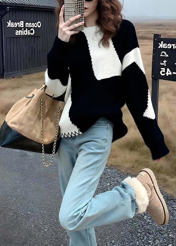 Vintage Inspired Sweater with a Contemporary Edge
