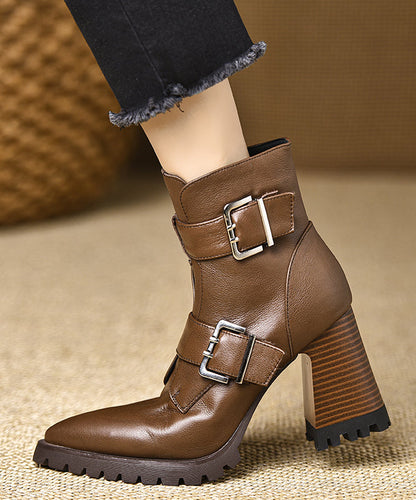 Classic Orthopedic Boots with Timeless Style