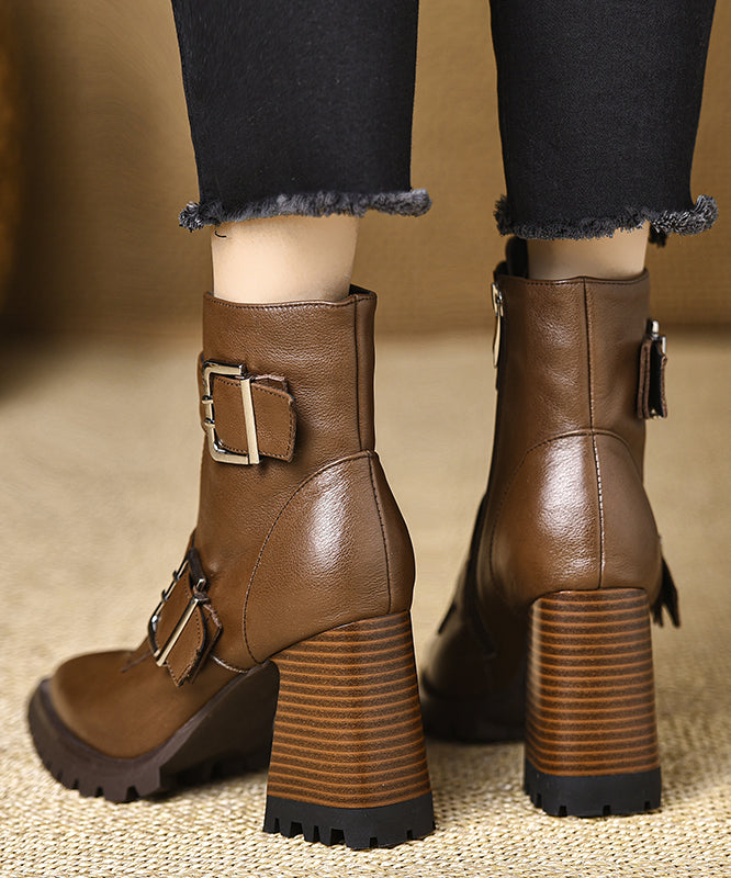 Classic Orthopedic Boots with Timeless Style