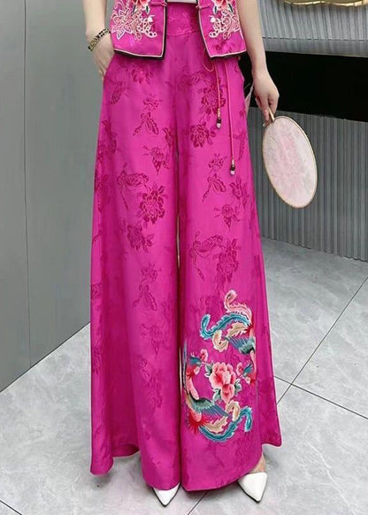 A Vintage Style Pants with Delicate Timeless Details