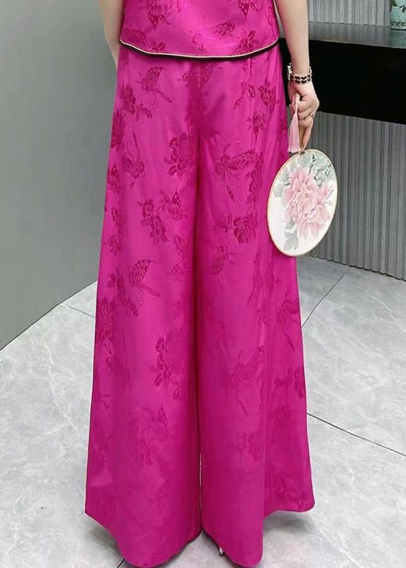 A Vintage Style Pants with Delicate Timeless Details