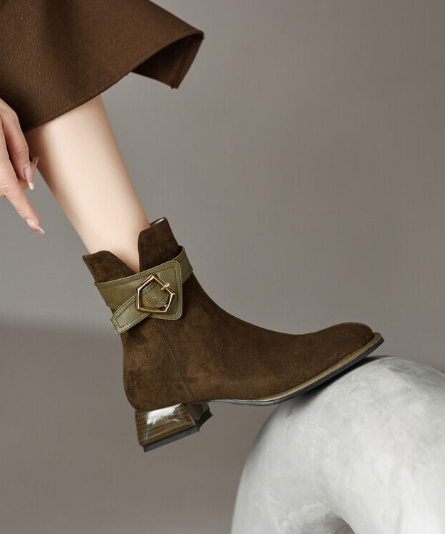Classic Orthopedic Boots with Timeless Style