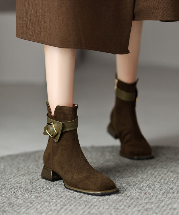 Classic Orthopedic Boots with Timeless Style