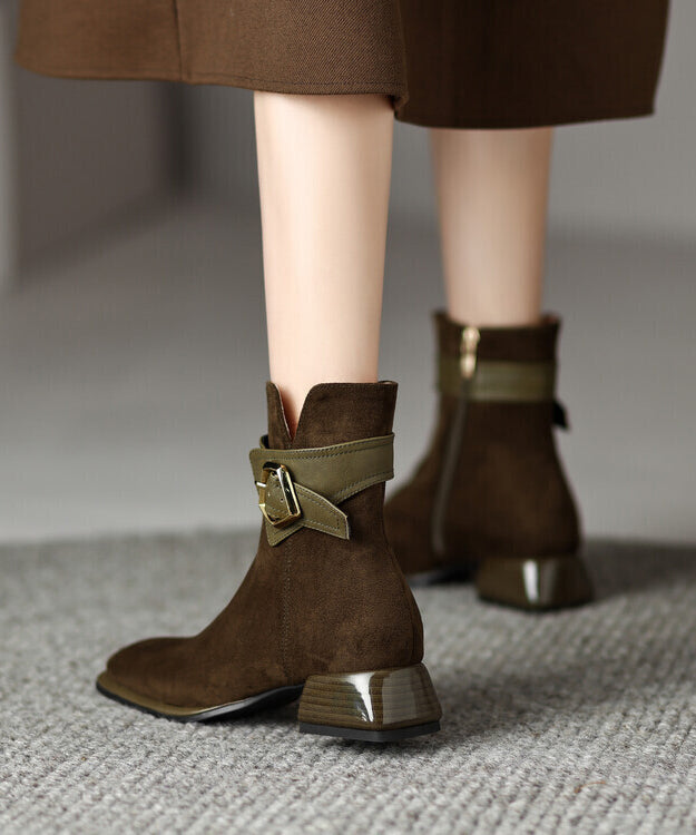 Classic Orthopedic Boots with Timeless Style