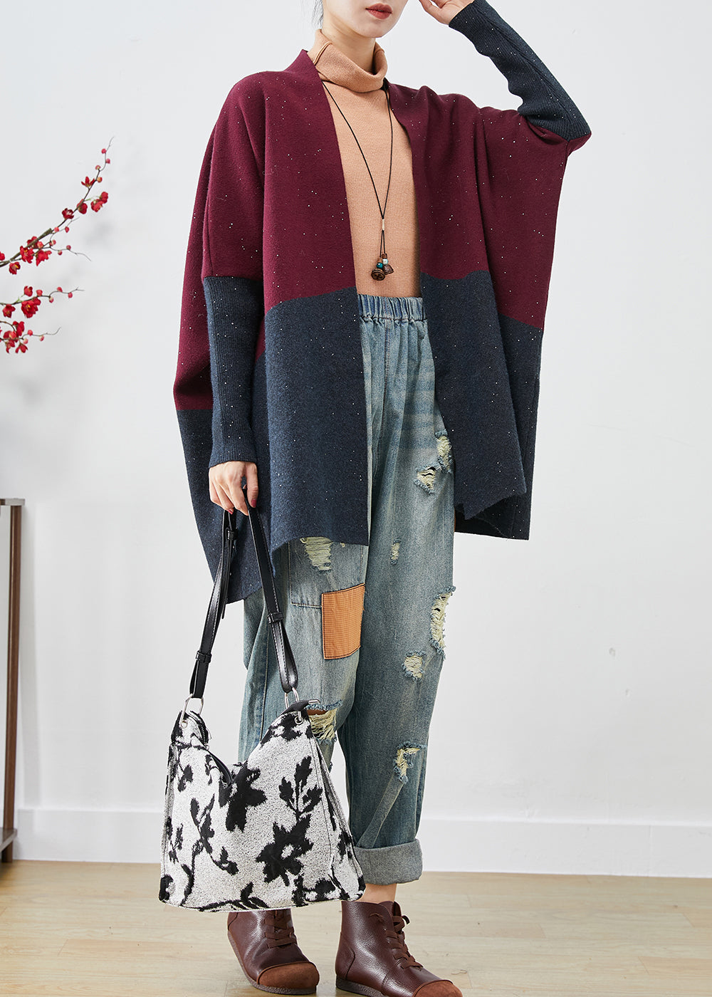 A Vintage Style Cardigan with Delicate Timeless Details