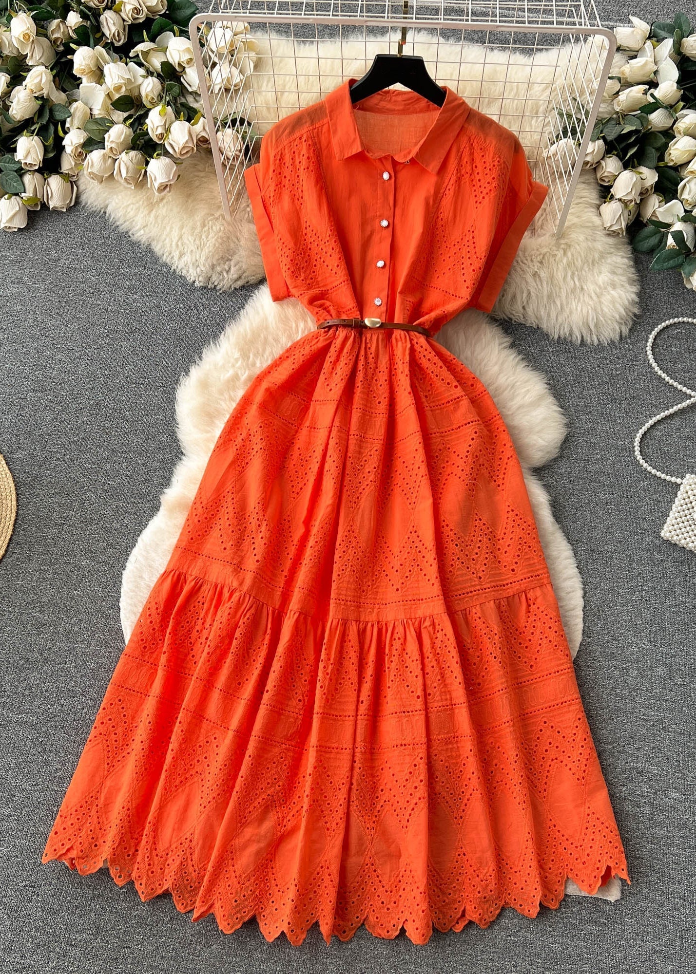 Elegantly Styled Dress for Everyday Wear