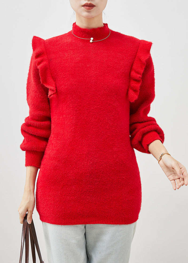 A Vintage Style Sweater with Delicate Timeless Details