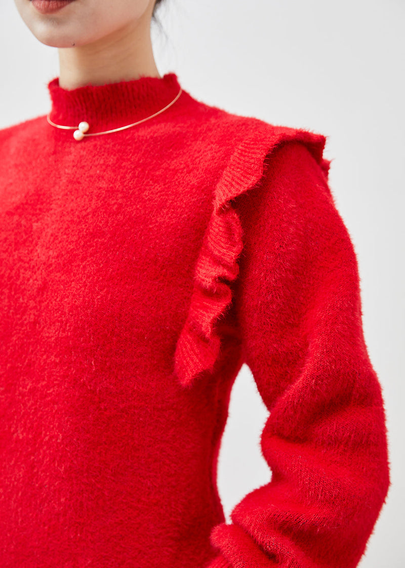A Vintage Style Sweater with Delicate Timeless Details