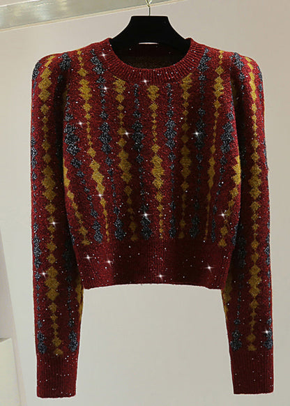 Vintage Inspired Sweater with a Contemporary Edge