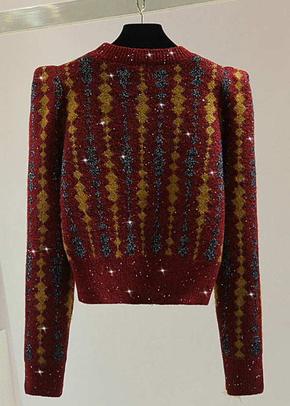Vintage Inspired Sweater with a Contemporary Edge