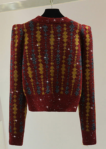 Vintage Inspired Sweater with a Contemporary Edge