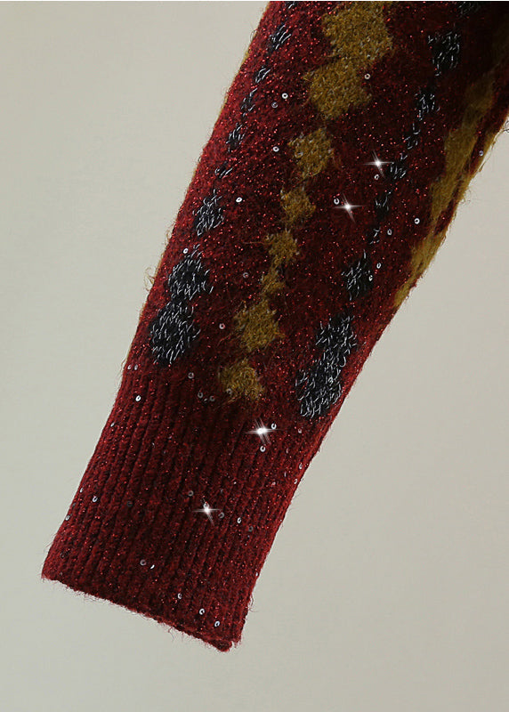 Vintage Inspired Sweater with a Contemporary Edge