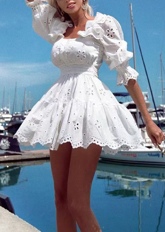 A Vintage Style Dress with Delicate Timeless Details