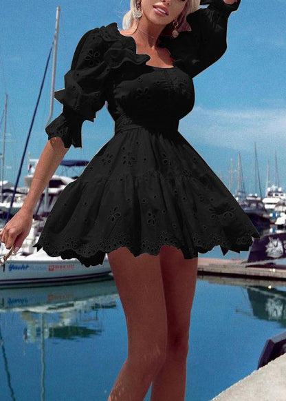 A Vintage Style Dress with Delicate Timeless Details