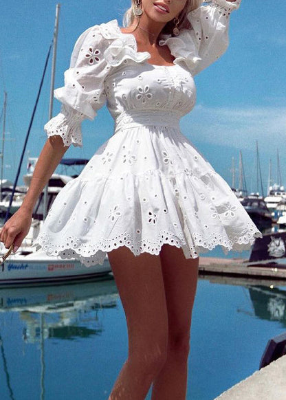 A Vintage Style Dress with Delicate Timeless Details