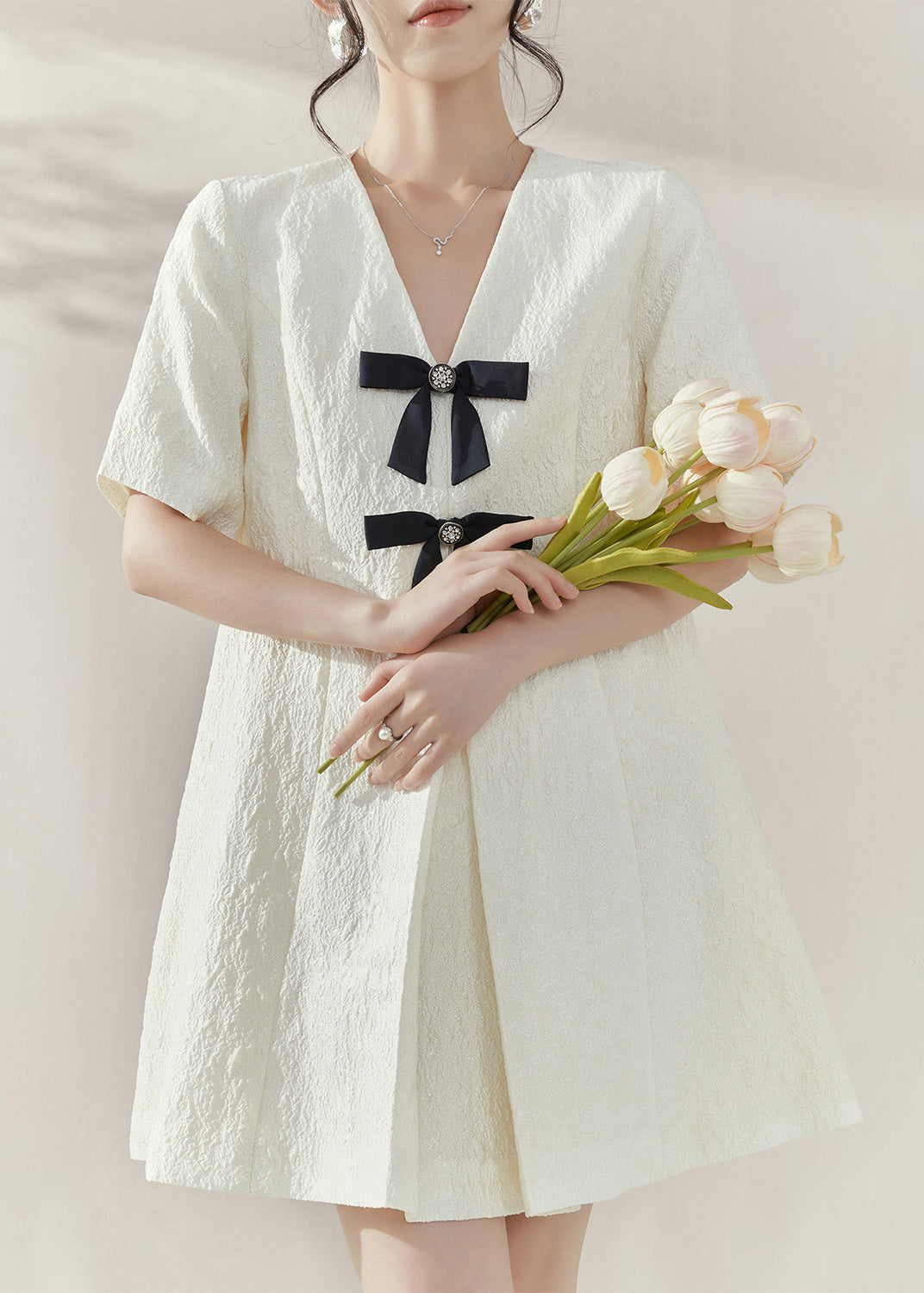Classic Vintage Dress with a Flattering Fit