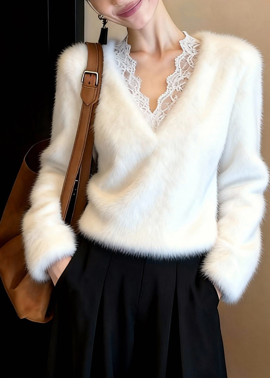 Gracefully Styled Sweater for Any Occasion