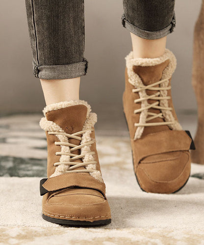 Vintage Inspired Orthopedic Boots