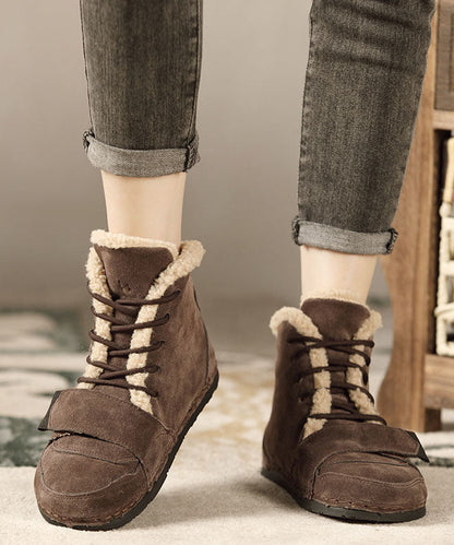 Vintage Inspired Orthopedic Boots
