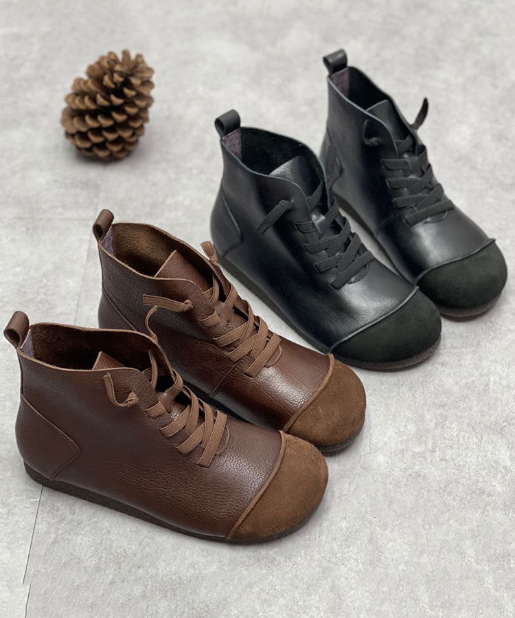 Classic Orthopedic Boots with Timeless Style