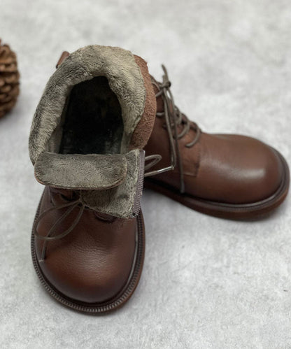 Vintage Inspired Orthopedic Boots