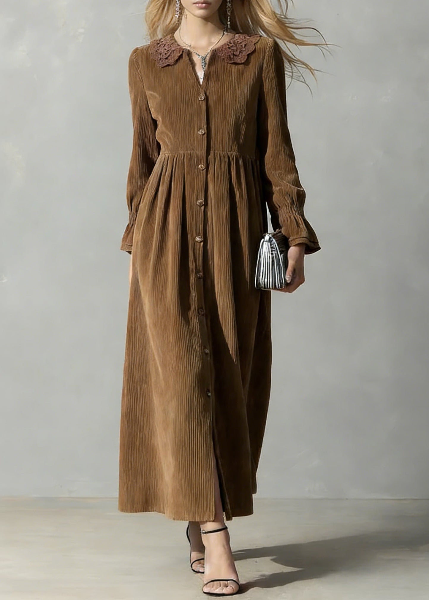 A Vintage Style Dress with Delicate Timeless Details