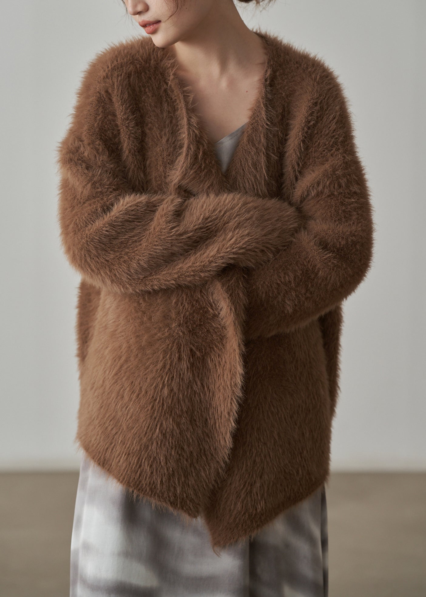 A Vintage Style Cardigan with Delicate Timeless Details
