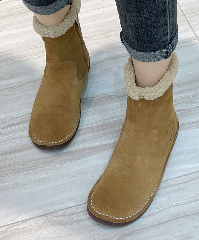 Classic Orthopedic Boots with Timeless Style