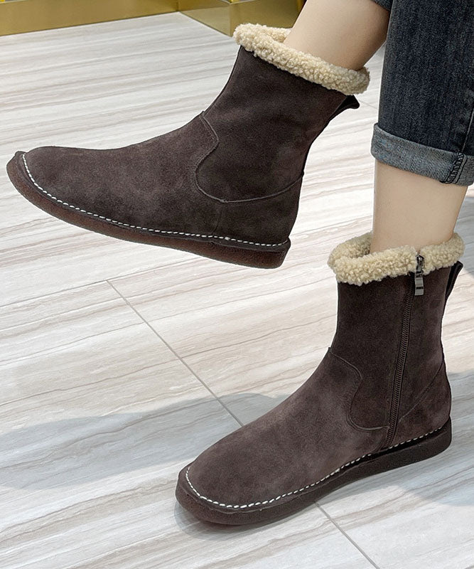Classic Orthopedic Boots with Timeless Style