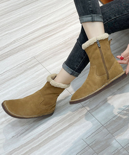 Classic Orthopedic Boots with Timeless Style