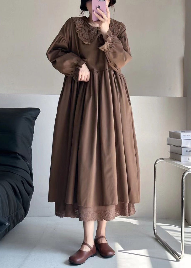 A Vintage Style Dress with Delicate Timeless Details