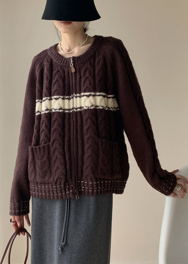A Vintage Style Sweater with Delicate Timeless Details