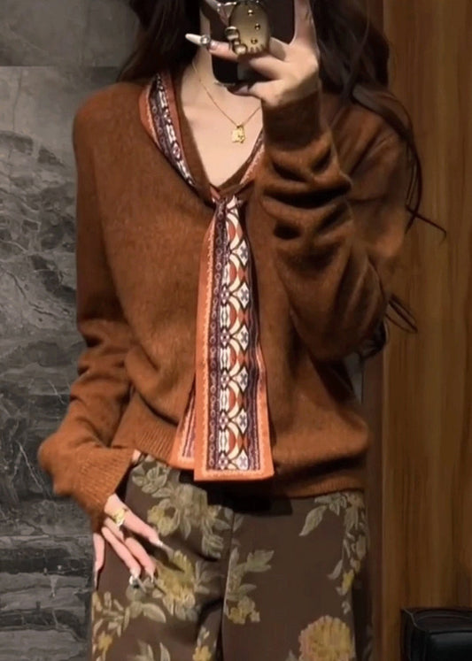 Classic Vintage Sweater with a Flattering Fit