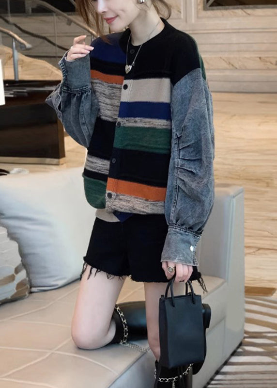 A Vintage Style Sweater with Delicate Timeless Details