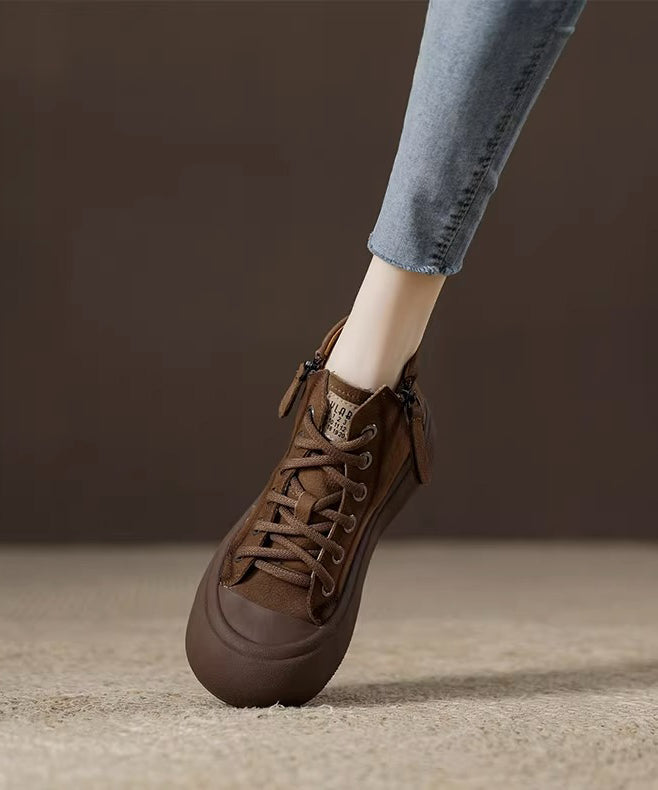 Vintage Inspired Orthopedic Boots
