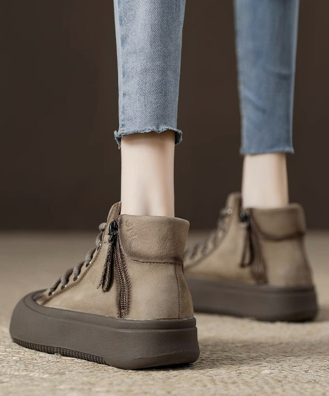 Vintage Inspired Orthopedic Boots
