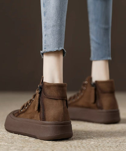 Vintage Inspired Orthopedic Boots