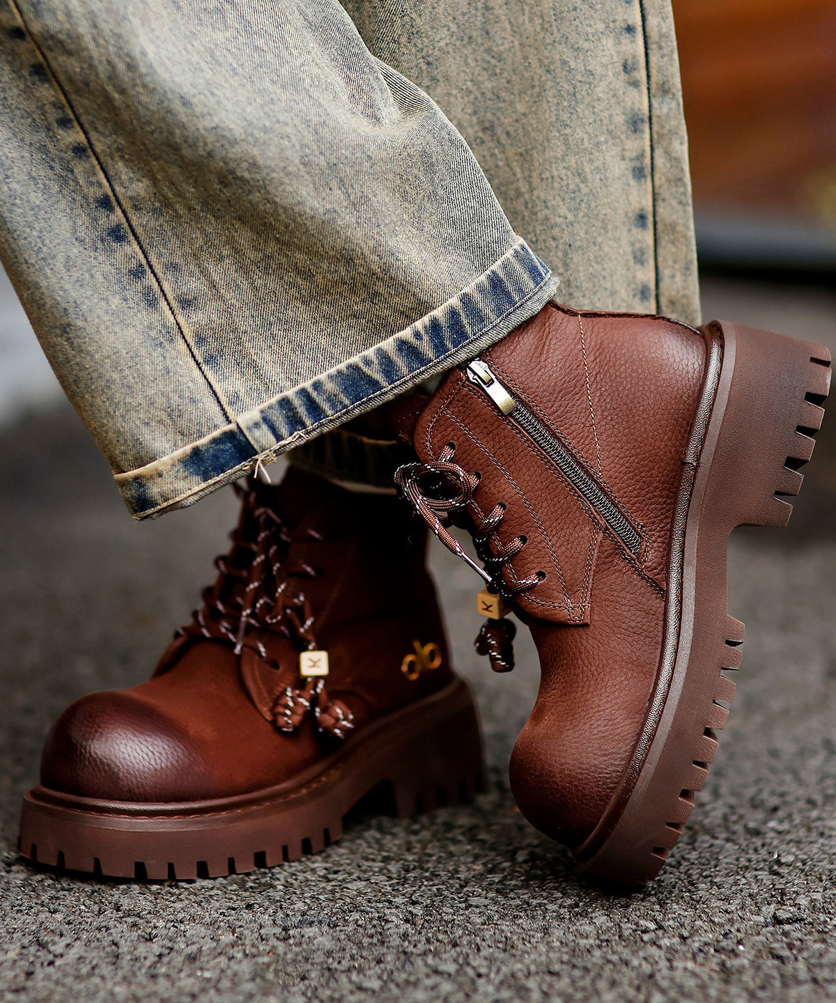 Vintage Inspired Orthopedic Boots