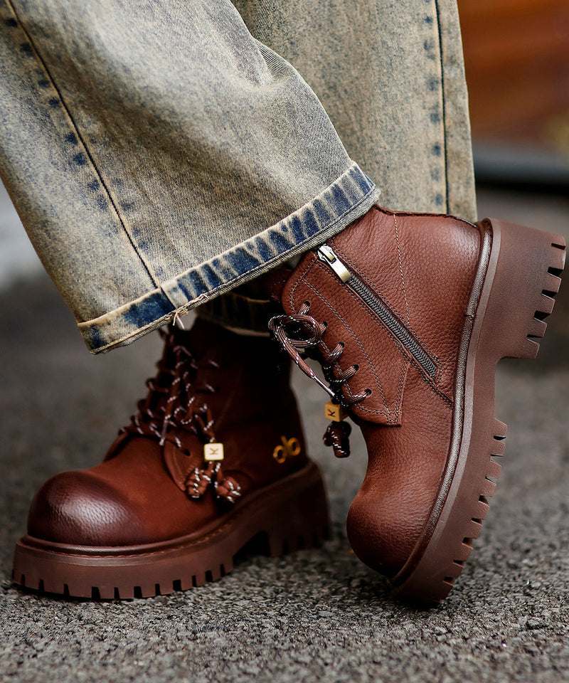 Vintage Inspired Orthopedic Boots