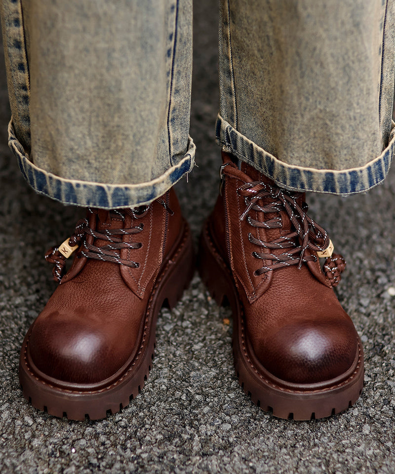 Vintage Inspired Orthopedic Boots