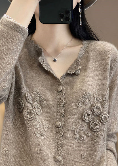 Vintage Inspired Cardigan with a Contemporary Edge
